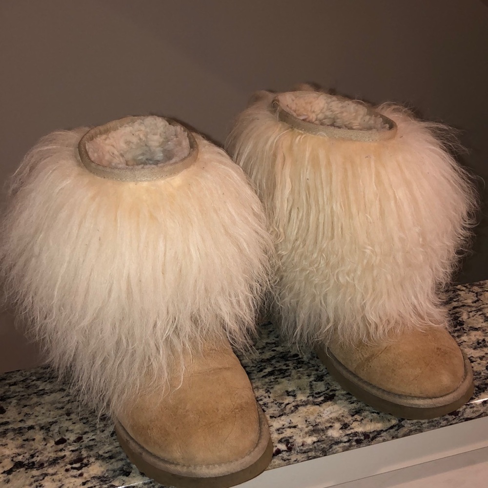 UGG Mongolian Fur Sheepskin Boot